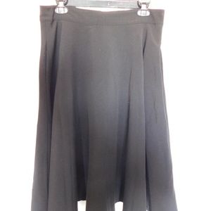 Rock Steady Swing Skirt in Black, Size XL